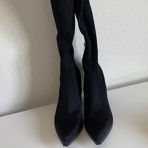 Marc Fisher Suede Thigh High Boots Size 5